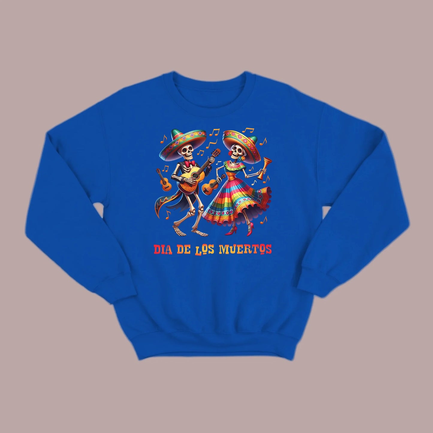 Día de los Muertos Fiesta Skeletons Sweatshirt