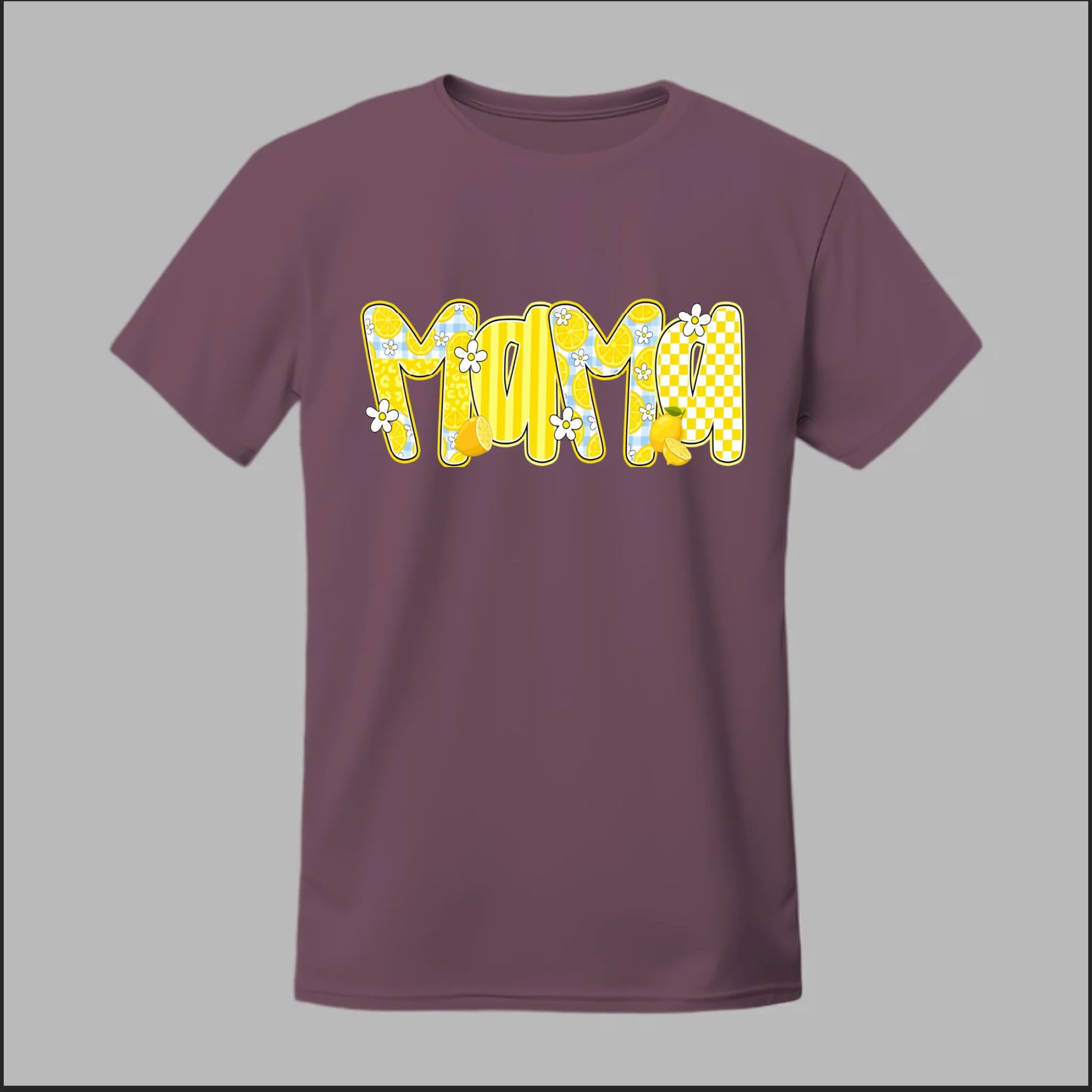 Front Heather Maroon