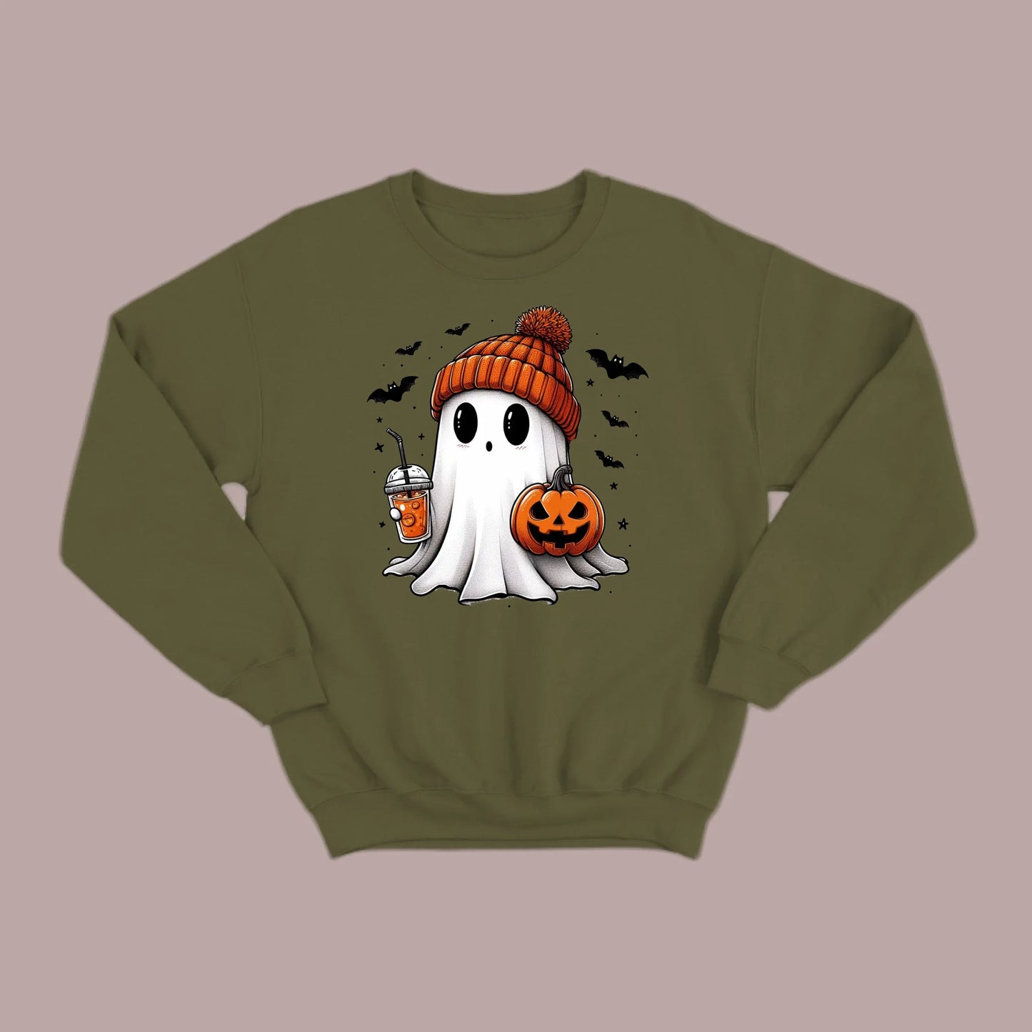 Pumpkin Spice Ghost Sweatshirt