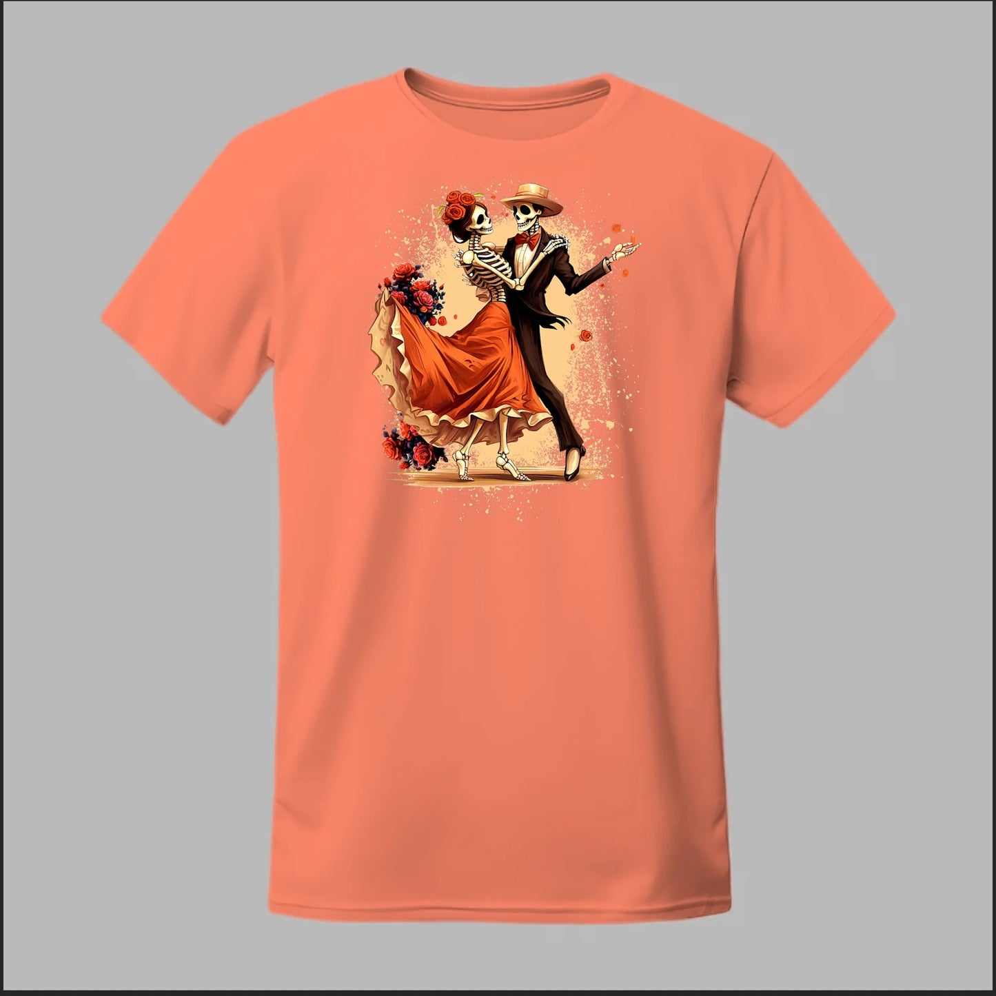 Día de los Muertos Dancing Skeletons Tee
