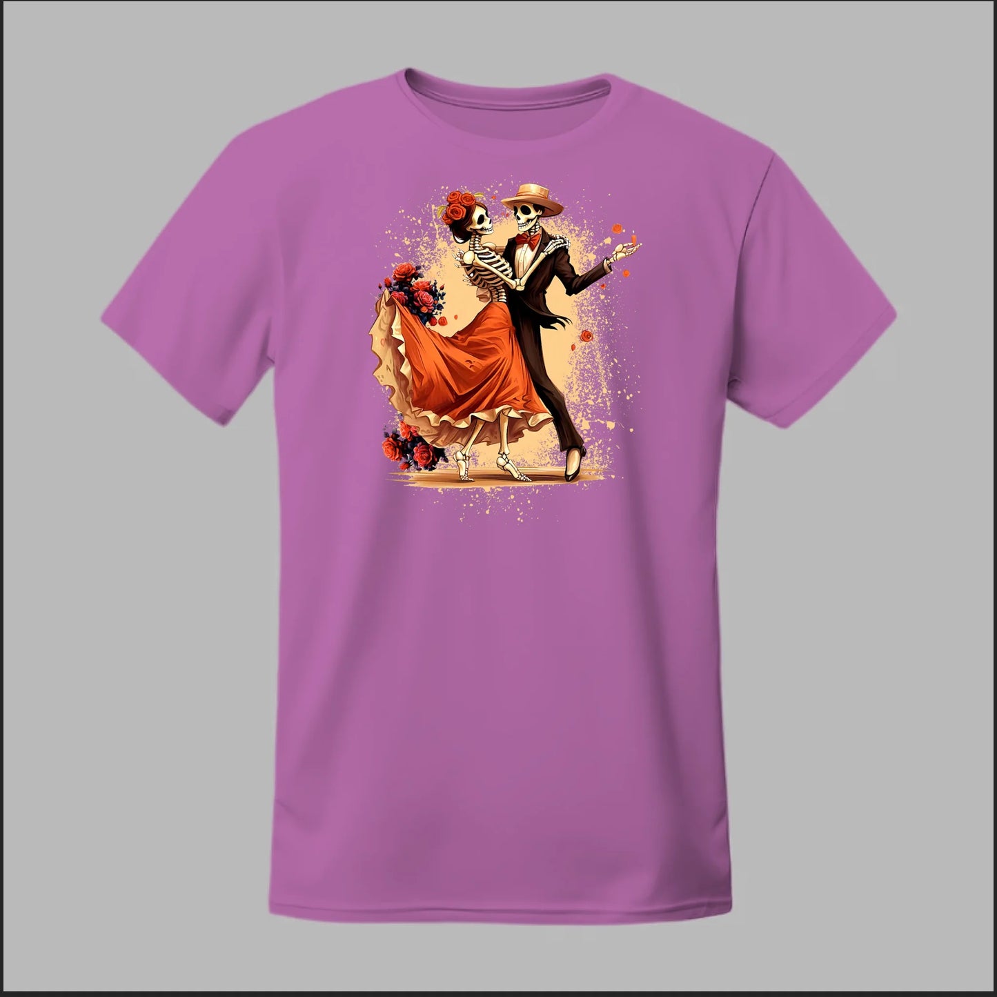 Día de los Muertos Dancing Skeletons Tee