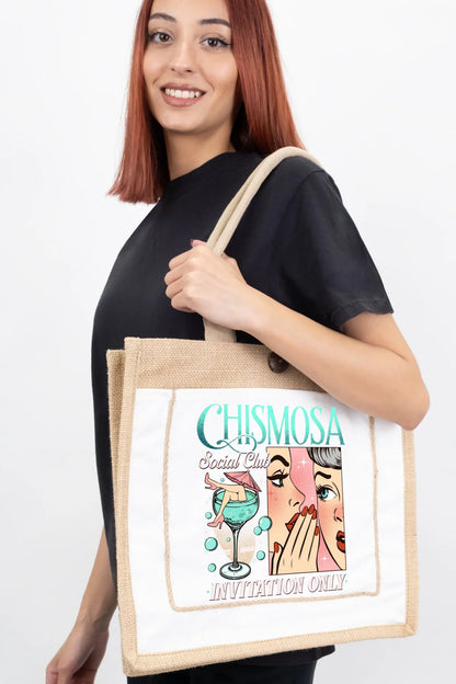 Chismosa Social Club Tote Bag