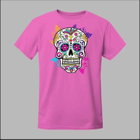 Día de los Muertos Sugar Skull Tee