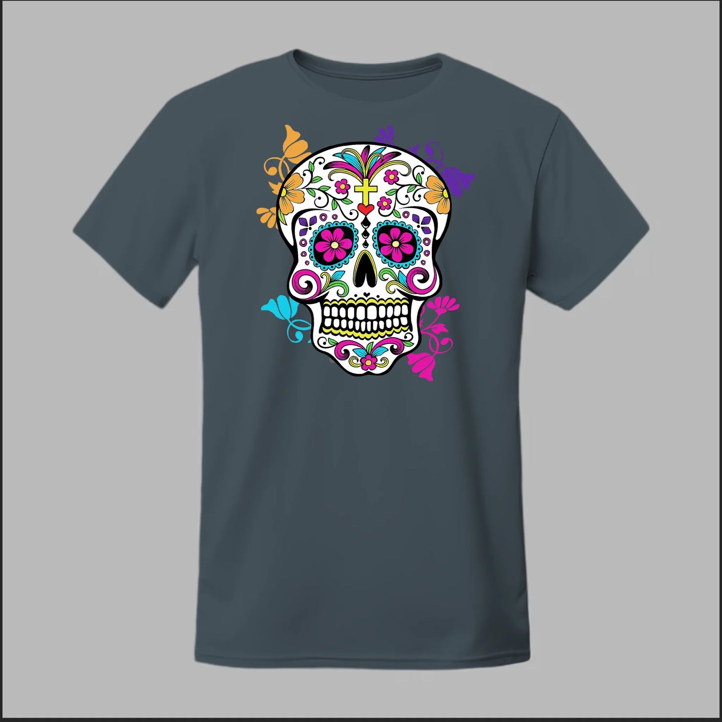 Día de los Muertos Sugar Skull Tee