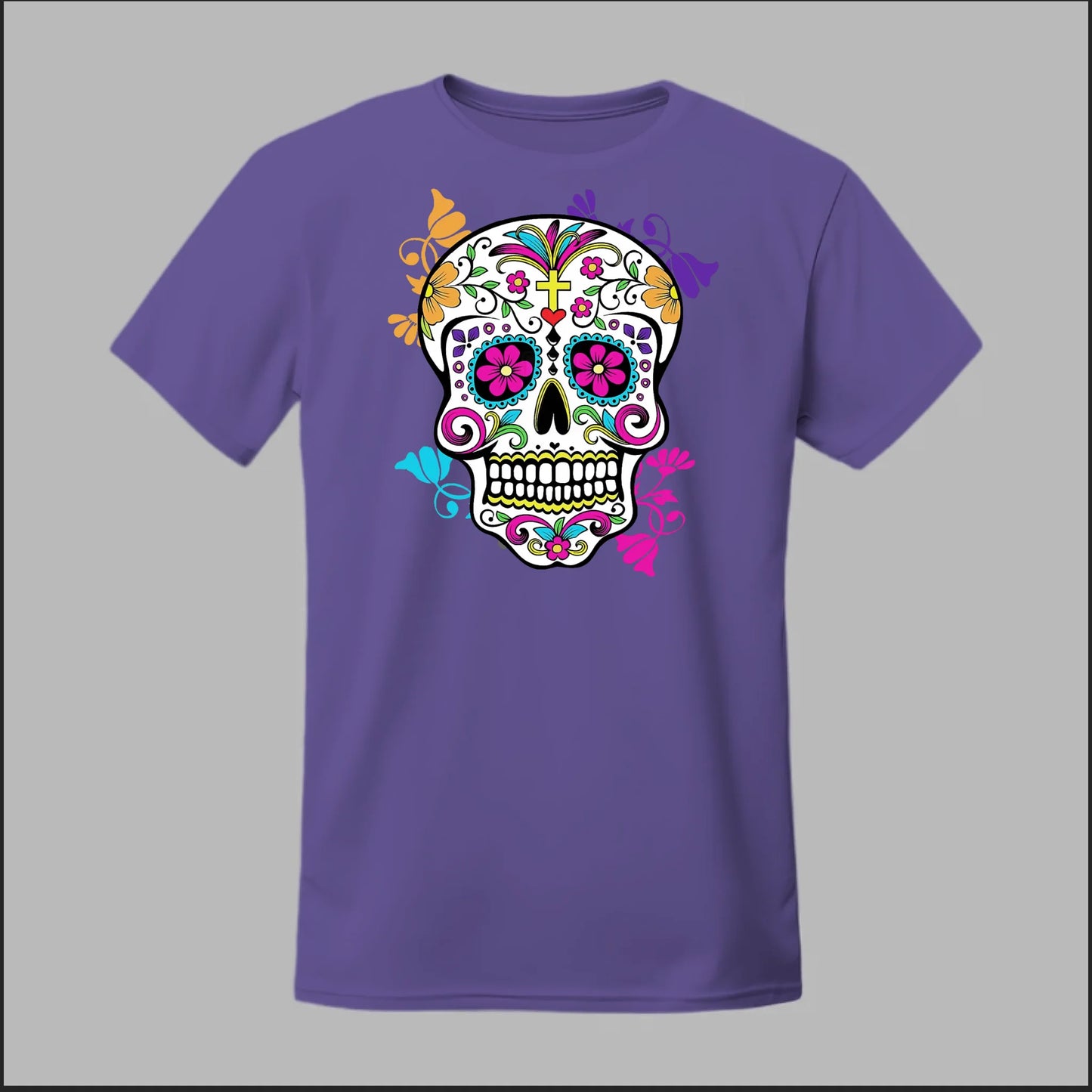 Día de los Muertos Sugar Skull Tee