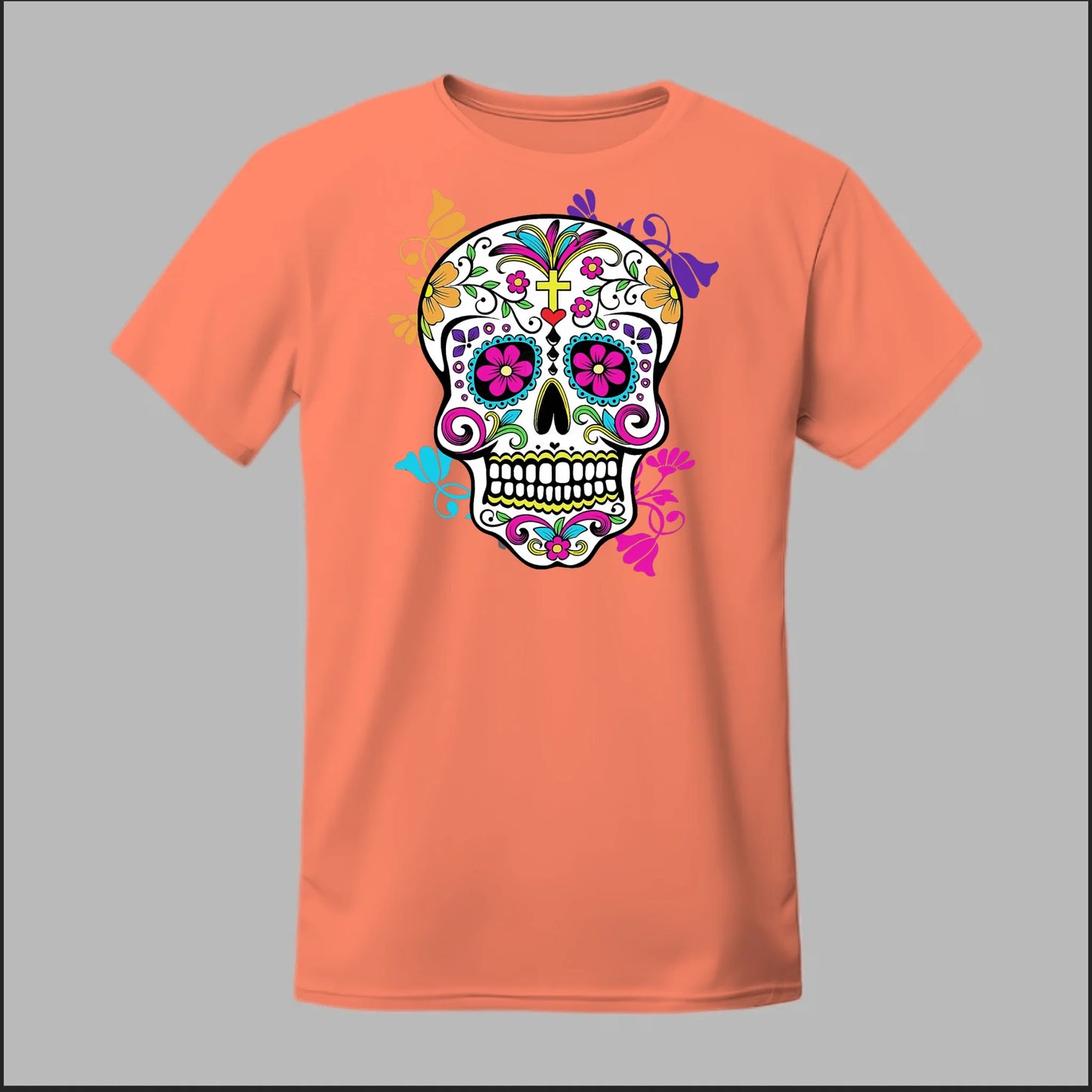 Día de los Muertos Sugar Skull Tee