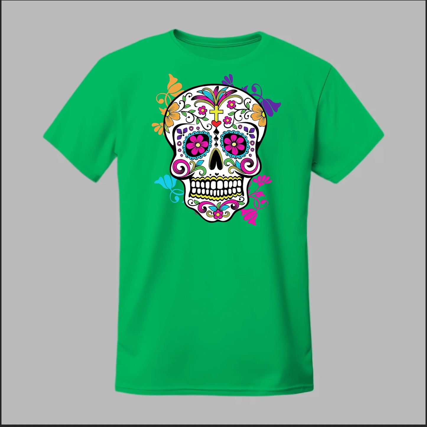 Día de los Muertos Sugar Skull Tee
