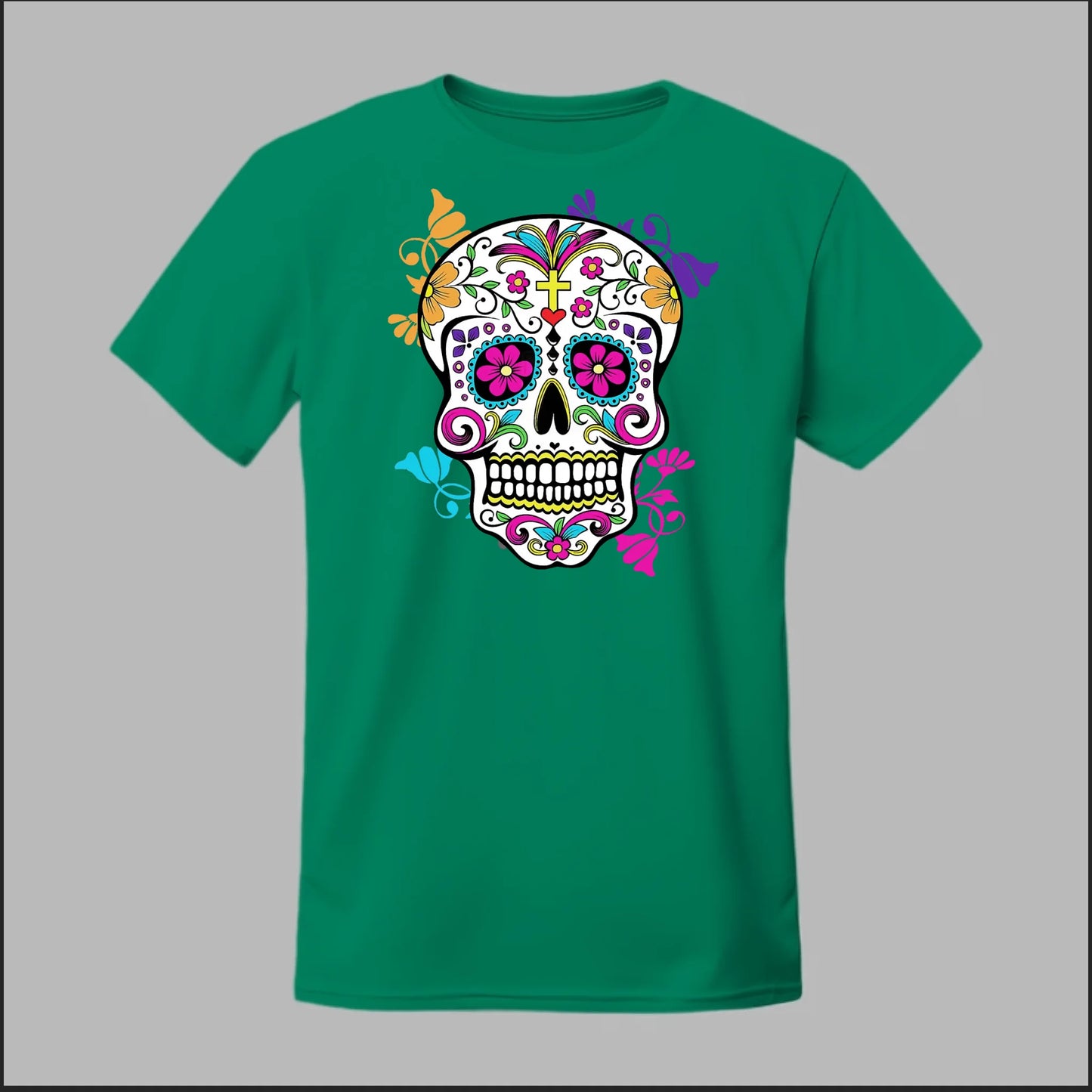 Día de los Muertos Sugar Skull Tee