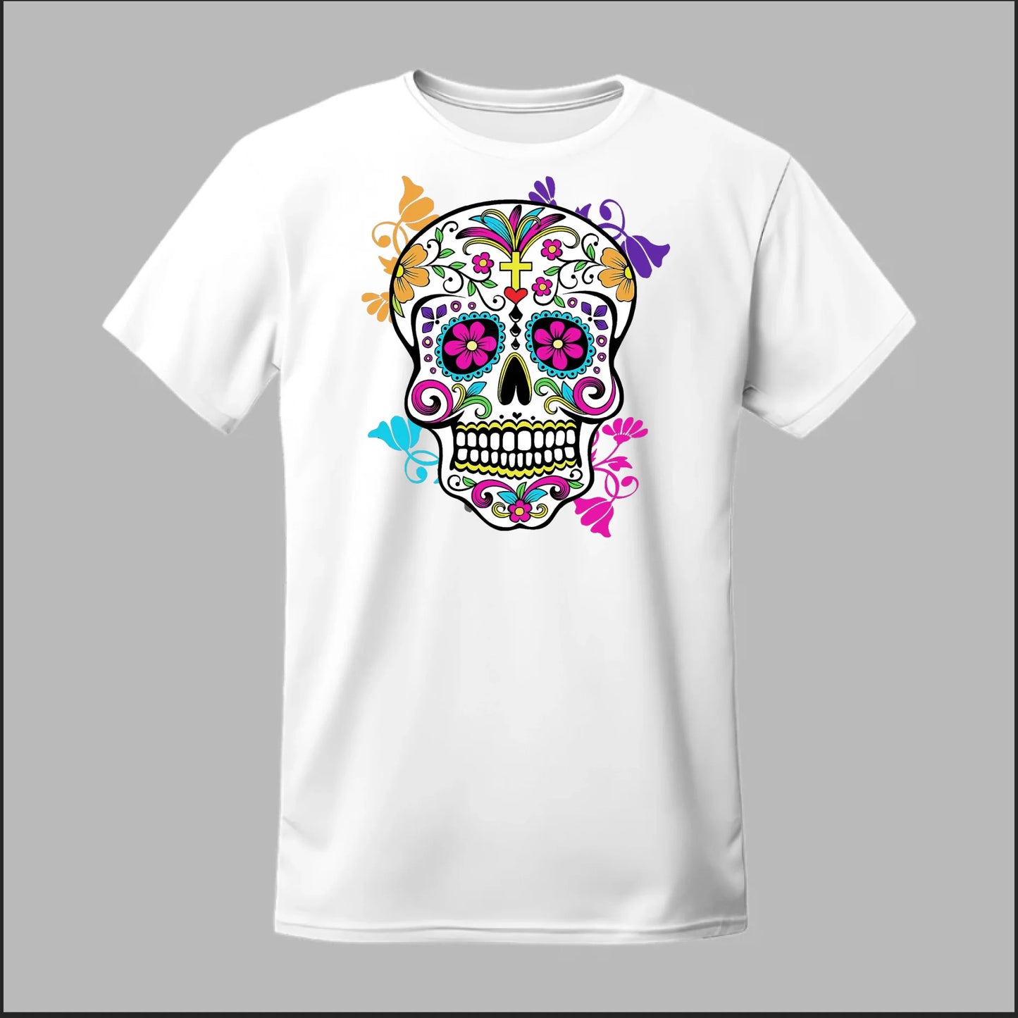 Día de los Muertos Sugar Skull Tee