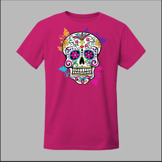 Día de los Muertos Sugar Skull Tee