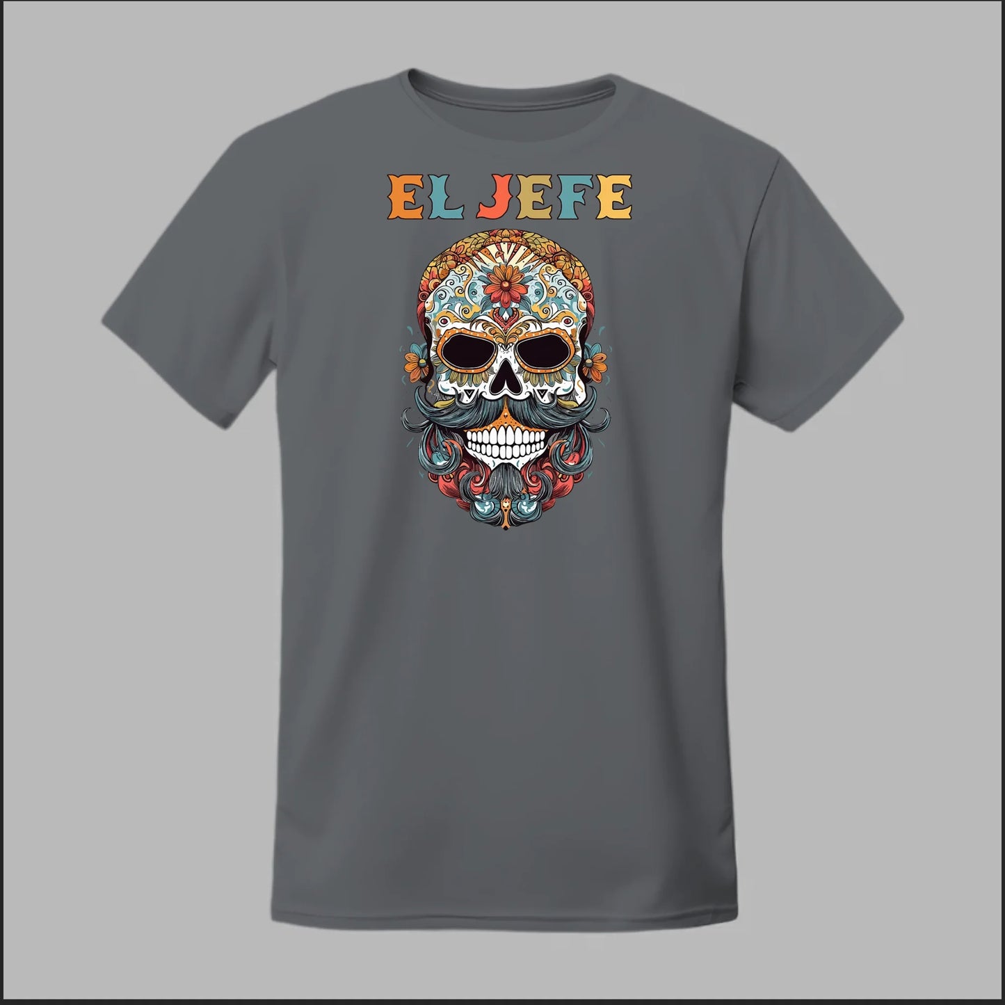 Día de los Muertos Mustache Tee