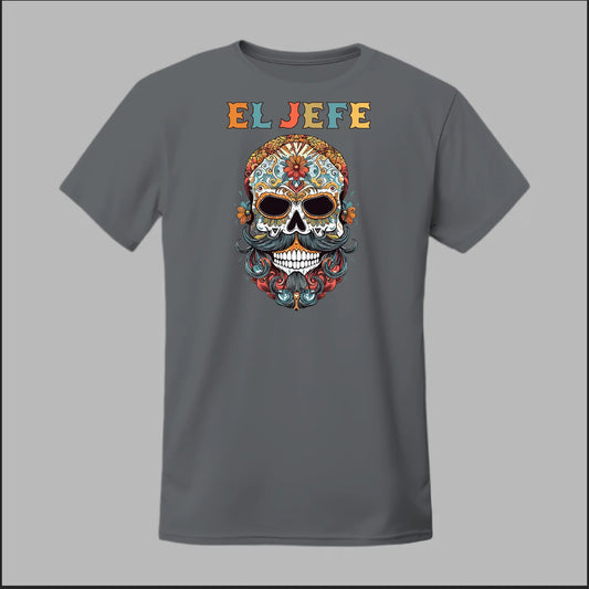 Día de los Muertos Mustache Tee