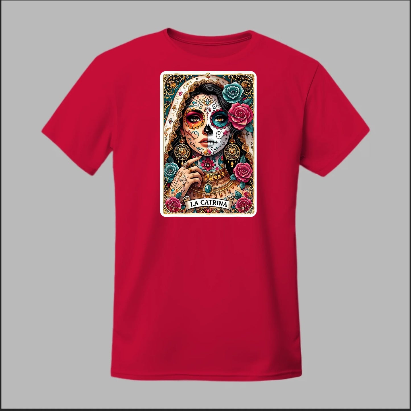 La Catrina Tarot Card Tee