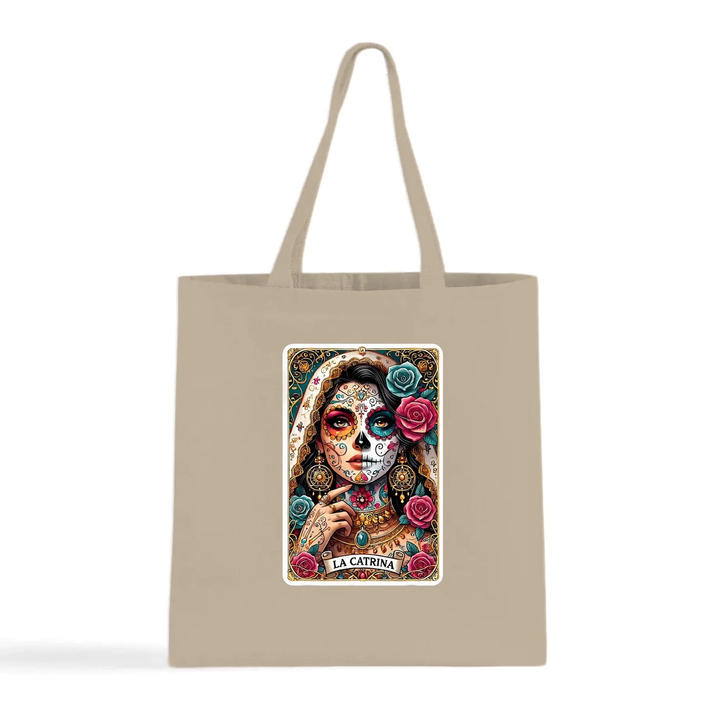 La Catrina Tarot Card Tote Bag