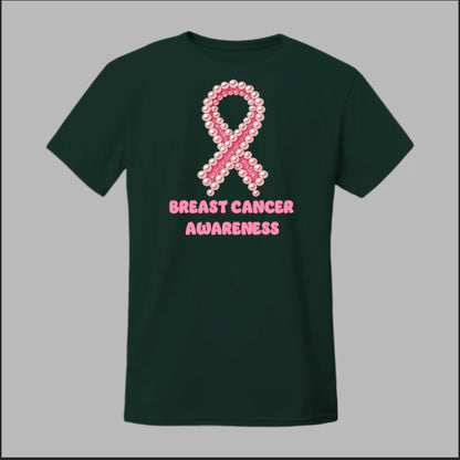 Breast Cancer Awareness Pearls Tee