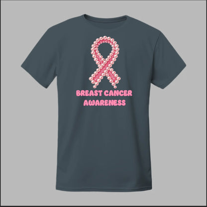Breast Cancer Awareness Pearls Tee