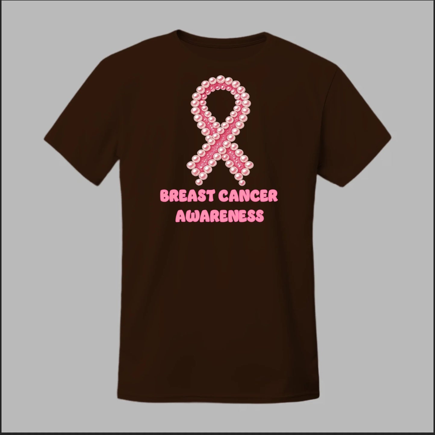 Breast Cancer Awareness Pearls Tee