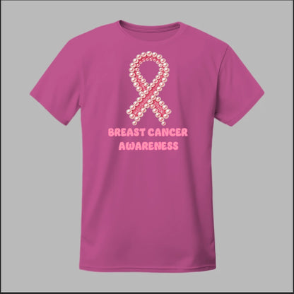 Breast Cancer Awareness Pearls Tee
