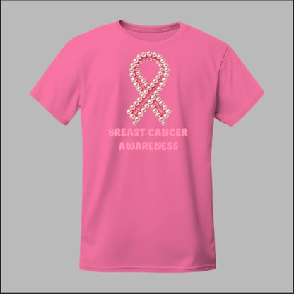 Breast Cancer Awareness Pearls Tee