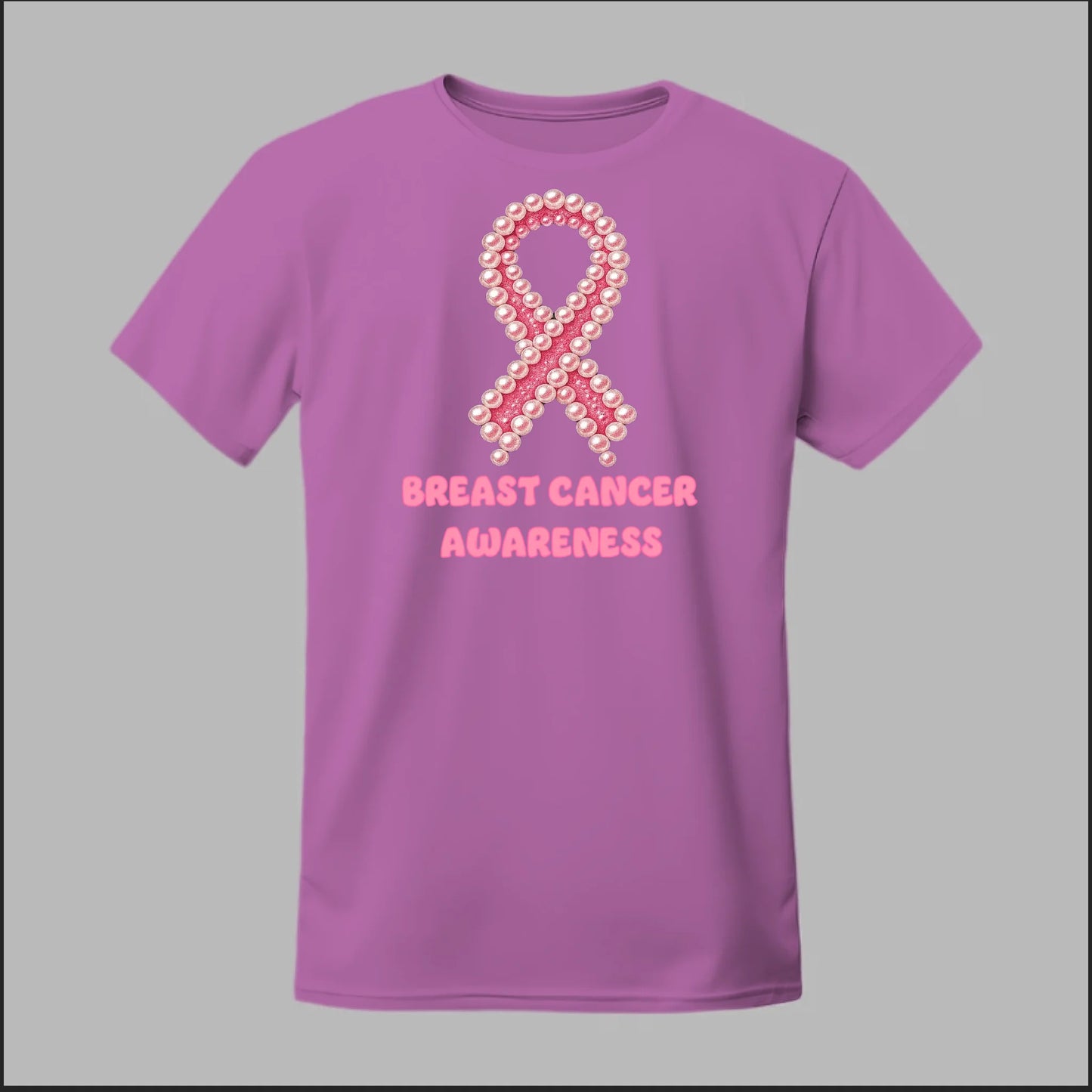 Breast Cancer Awareness Pearls Tee