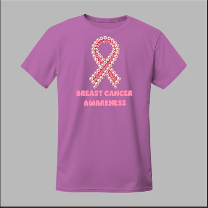 Breast Cancer Awareness Pearls Tee