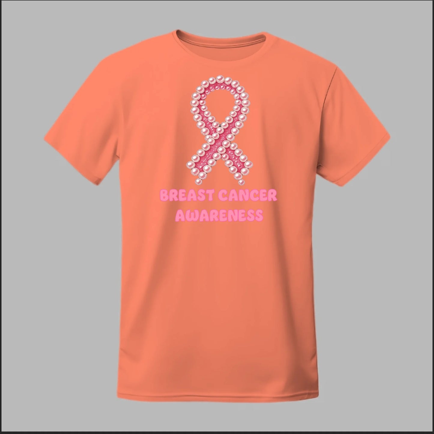 Breast Cancer Awareness Pearls Tee
