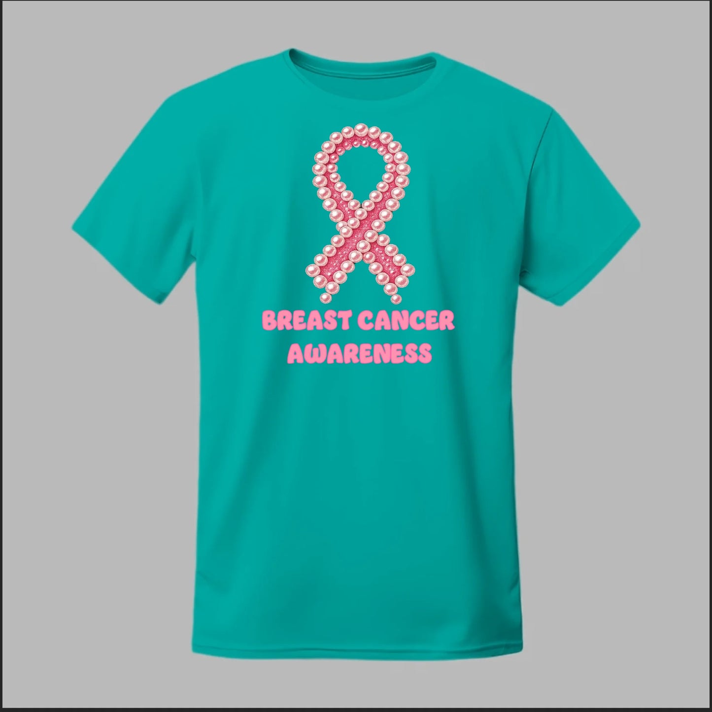 Breast Cancer Awareness Pearls Tee