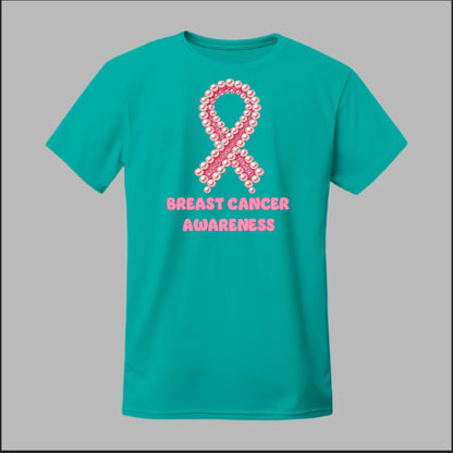 Breast Cancer Awareness Pearls Tee