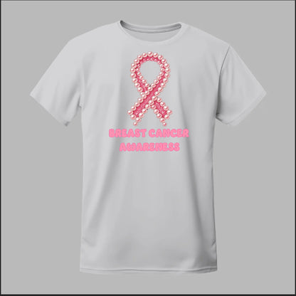 Breast Cancer Awareness Pearls Tee