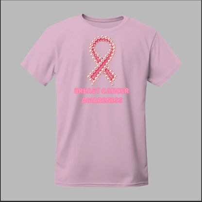 Breast Cancer Awareness Pearls Tee