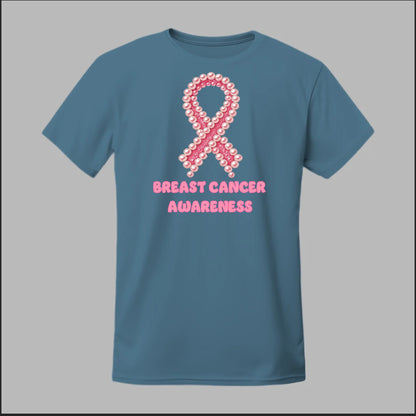 Breast Cancer Awareness Pearls Tee