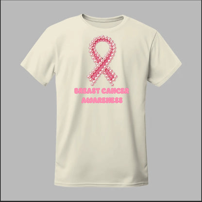 Breast Cancer Awareness Pearls Tee
