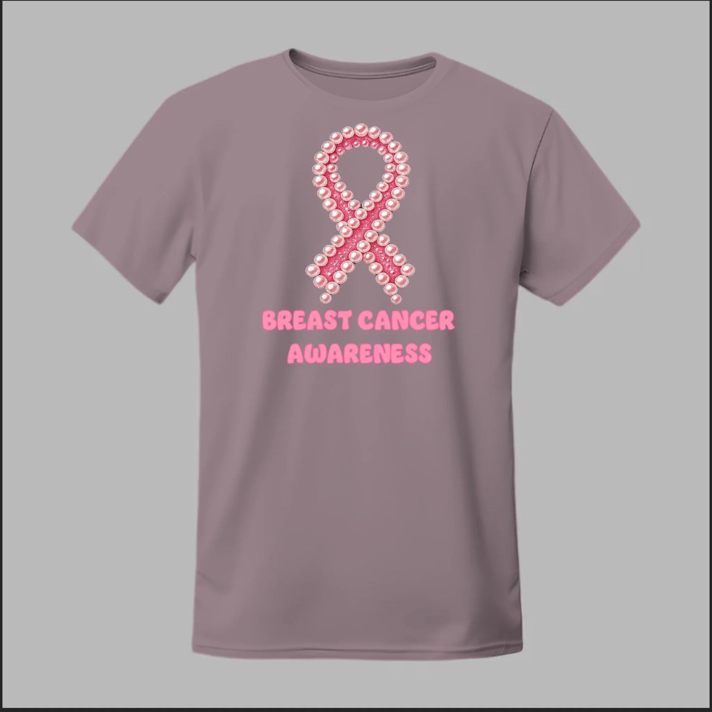 Breast Cancer Awareness Pearls Tee