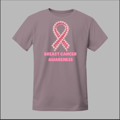Breast Cancer Awareness Pearls Tee