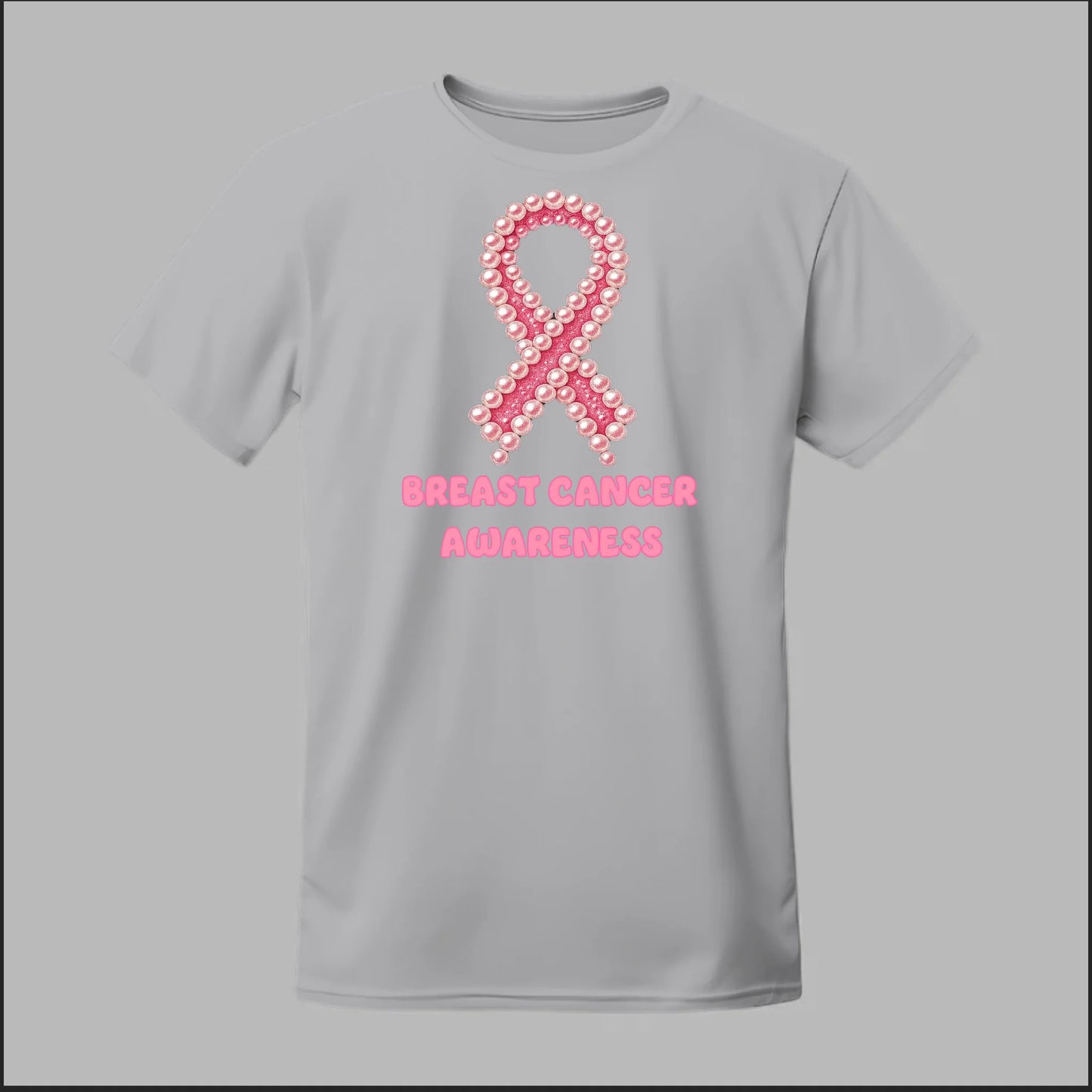 Breast Cancer Awareness Pearls Tee