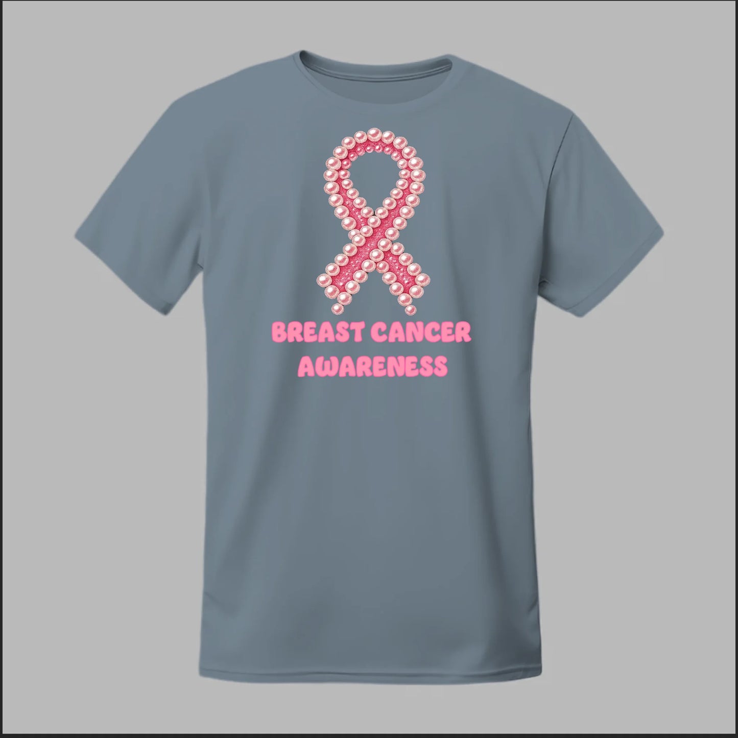 Breast Cancer Awareness Pearls Tee