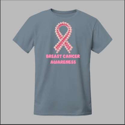 Breast Cancer Awareness Pearls Tee