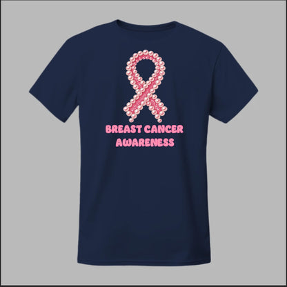Breast Cancer Awareness Pearls Tee