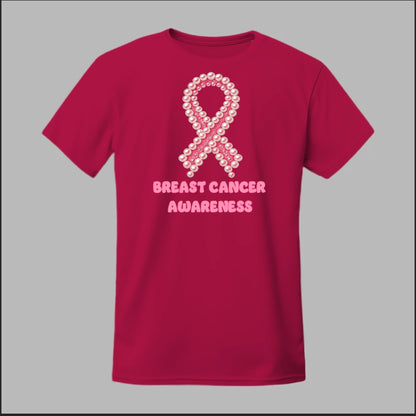 Breast Cancer Awareness Pearls Tee