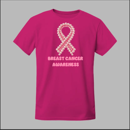 Breast Cancer Awareness Pearls Tee