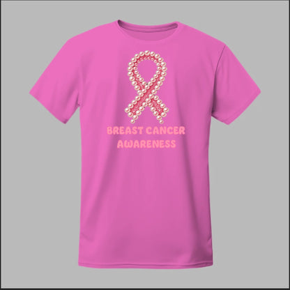 Breast Cancer Awareness Pearls Tee