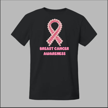 Breast Cancer Awareness Pearls Tee