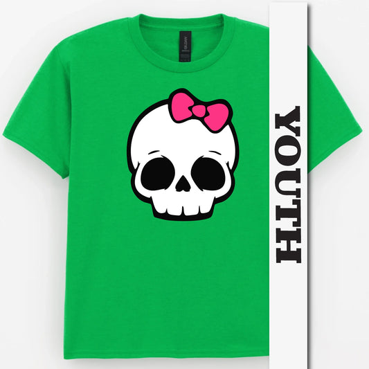 Skull Girl Youth Shirt