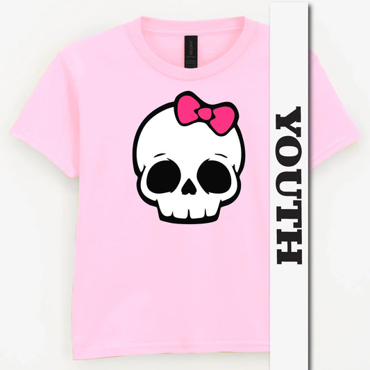 Skull Girl Youth Shirt