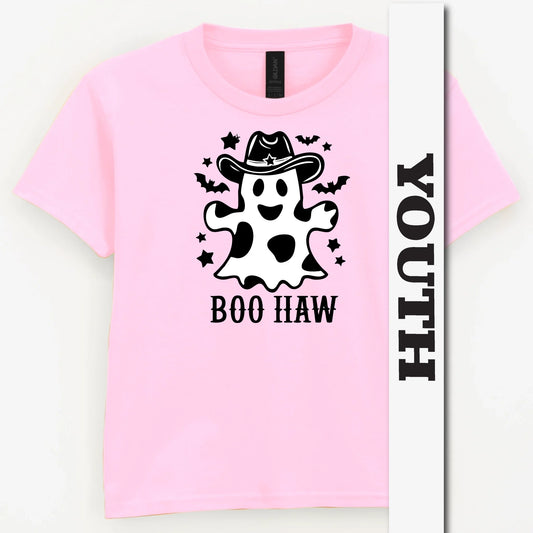 "BOO HAW" Ghost Youth Shirt