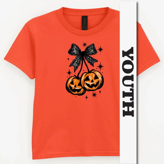 Pumpkin Cherries Youth Shirt