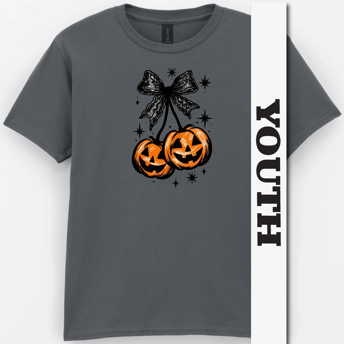 Pumpkin Cherries Youth Shirt