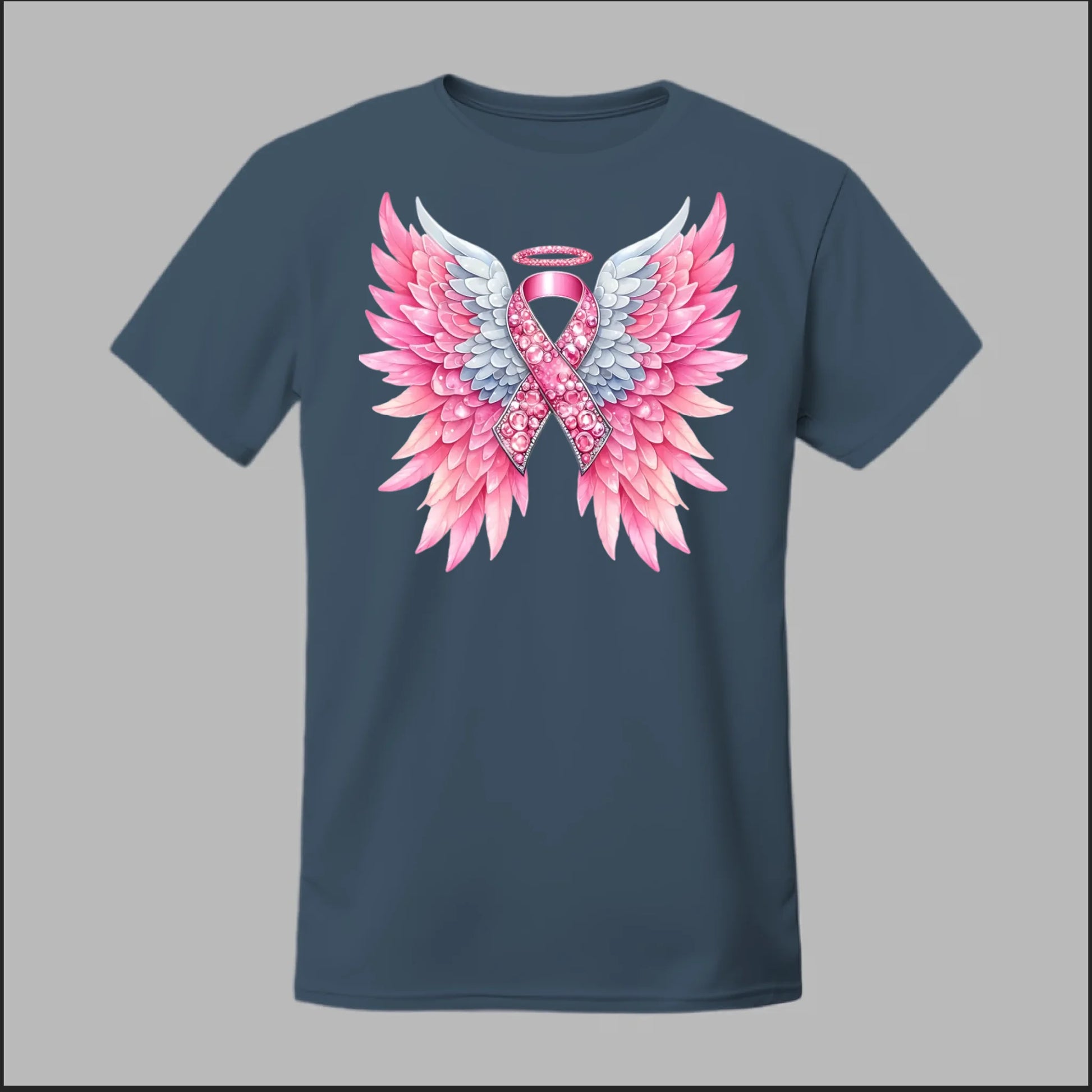 Front Heather Navy