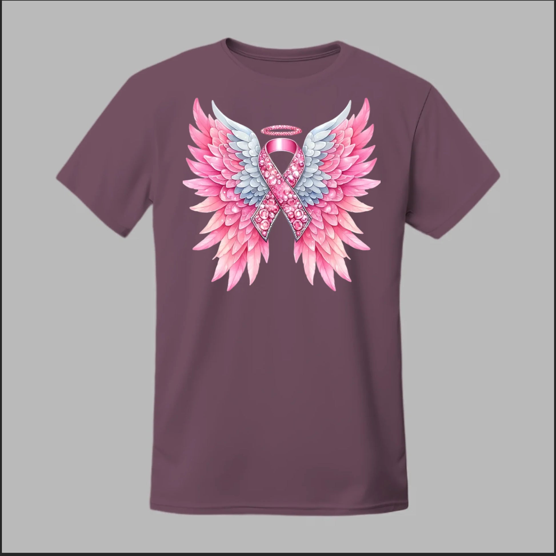 Front Heather Maroon