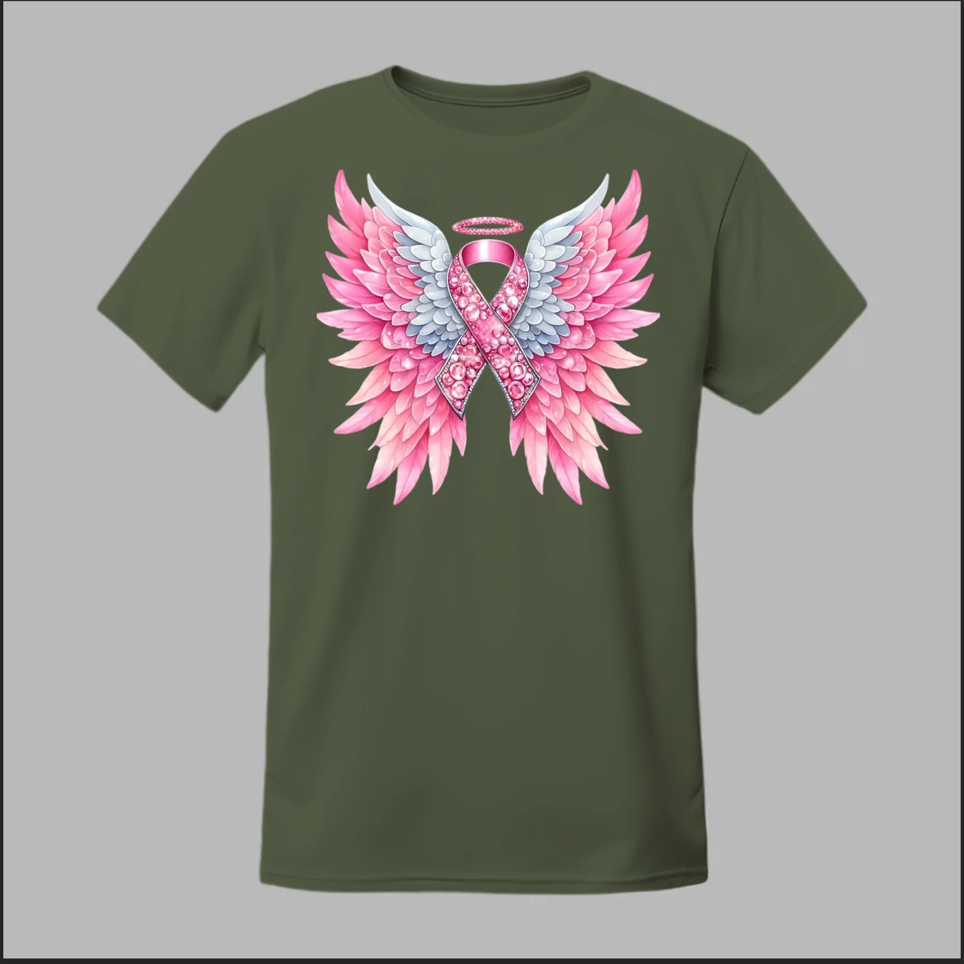 Front Military Green